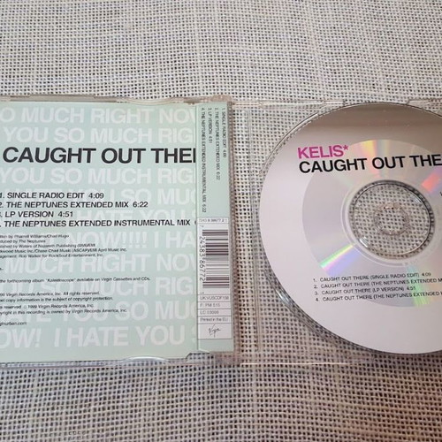 Kelis Caught Out There CD Maxi Single used, Hip-Hop