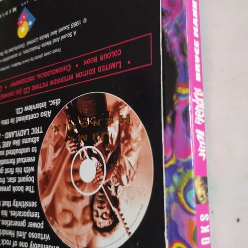 Jimi Hendrix Interview Disc and Fully Illustrated Book limited edition used