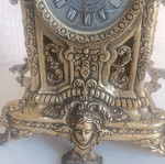 Table clock like new, dimensions 45x25 cm