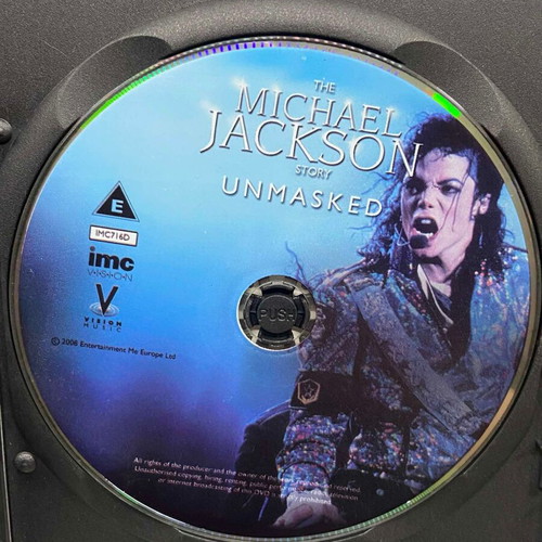 Michael Jackson Story Unmasked DVD like new, pop