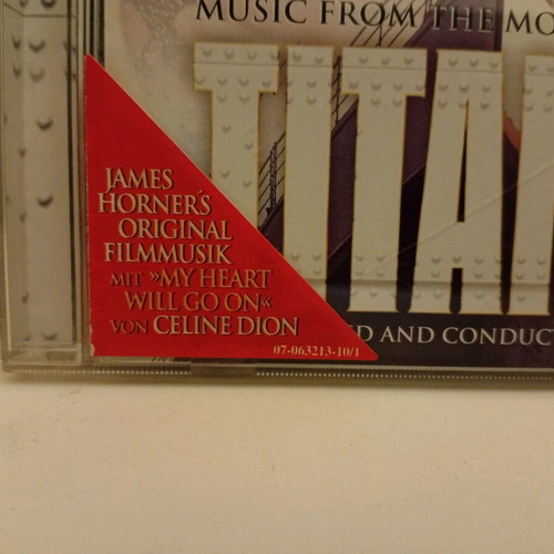 James Horner Titanic CD used, jazz
