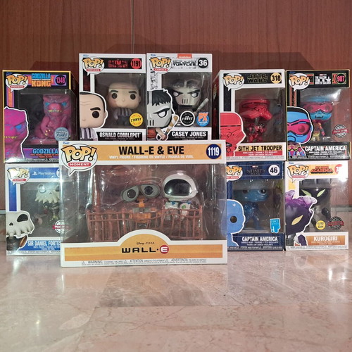 Funko Pop! variety with rare pieces