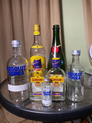 Decorative drinks used