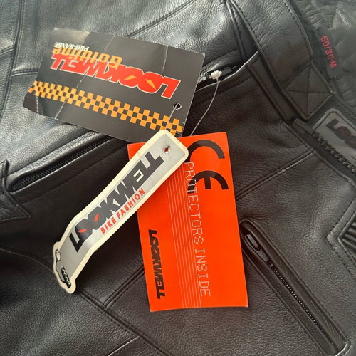 Lookwell No50 leather motorcycle pants new with protectors