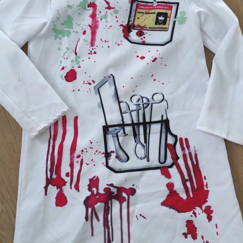 Carnival costume Mad Scientist like new for ages 5-7