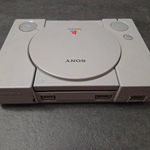 Sony PlayStation SCPH-7502 PS1 console used with Dualshock controller