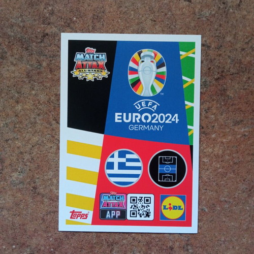 Topps Euro 2024 Match Attax Legend κάρτα Giorgos Karagounis