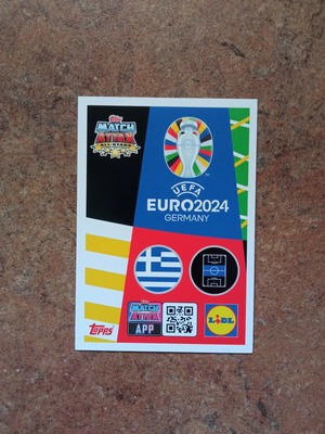 Topps Euro 2024 Match Attax Legend κάρτα Giorgos Karagounis
