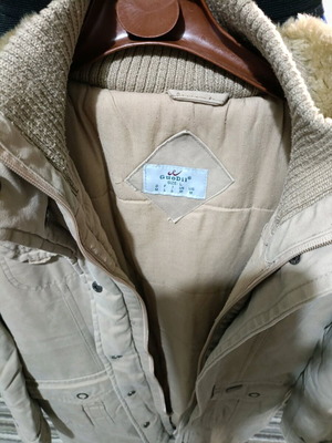 Guodil thick jacket beige medium like new