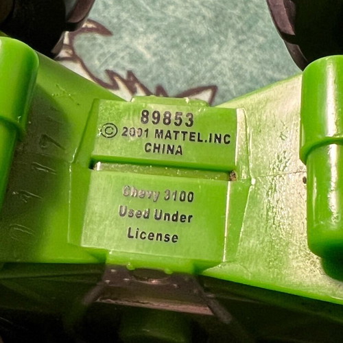 Grave Digger car Mattel μεταχειρισμένο με φθορές, πλήρως λειτουργικό