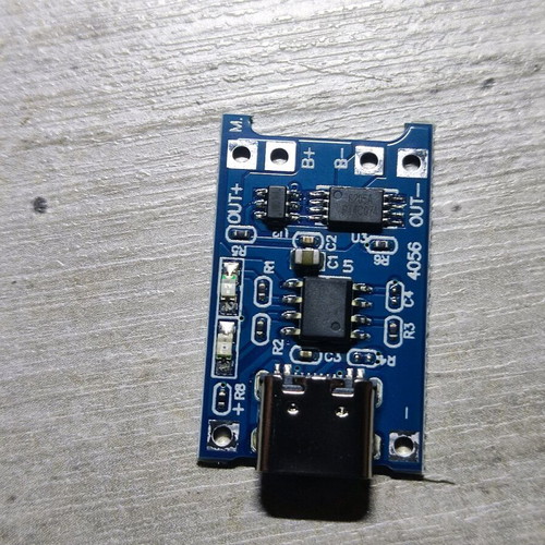18650 Lithium Battery Charging Board TP4056 5V 1A Type-C, New 2 pcs