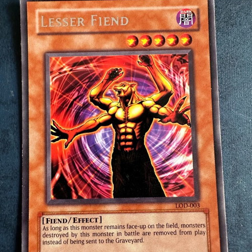 Lesser Fiend Yu-Gi-Oh! card used