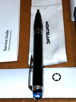 Montblanc Starwalker черна химикалка нова