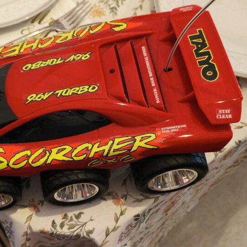 Scorcher Taiyo 6x6 RC car 1990, new in box