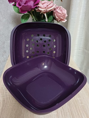 Tupperware double container new