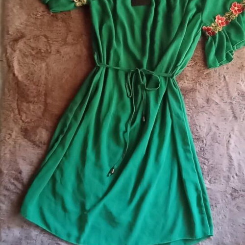 Women's dress new, green, size s/m