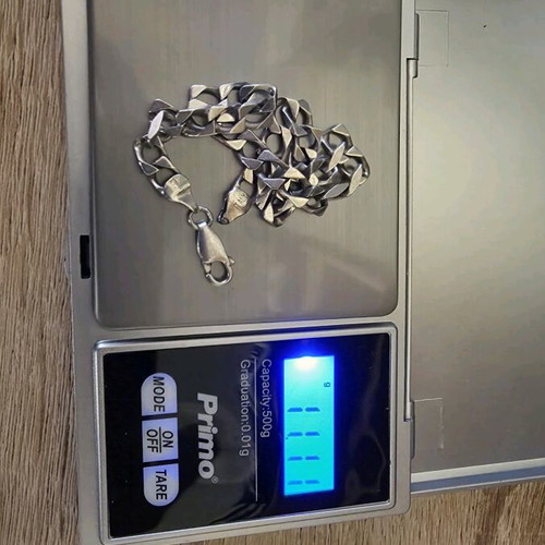 Silver 925 hand chain 22cm like new, men's bracelet