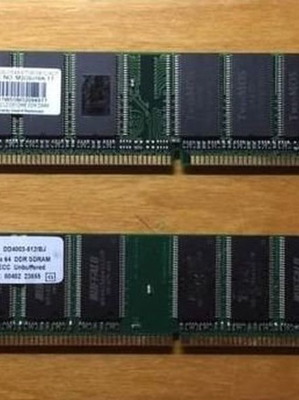 TwinMOS και Buffalo Select μνήμες DDR1, σετ 3