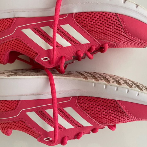 Adidas women's athletic shoes used, size 36.5, pink