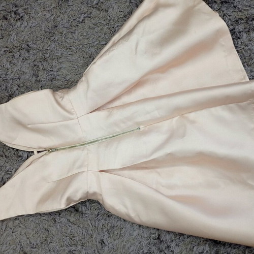 Wedding baptism dress champagne color size M like new
