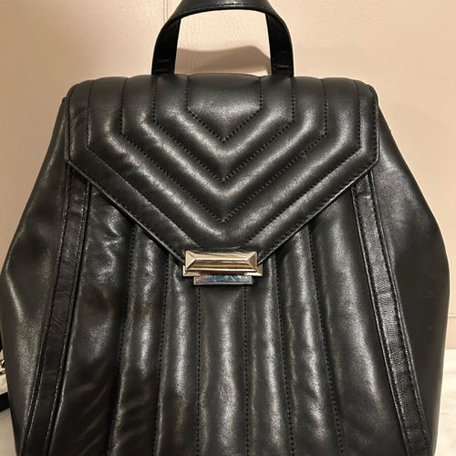 Michael Kors black backpack bag like new