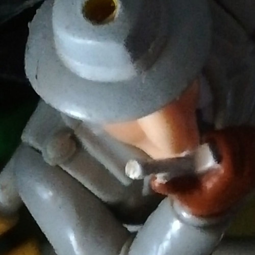 Inspector Gadget plastic figure used