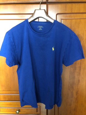 Men's Polo Ralph Lauren shirt blue like new, size S