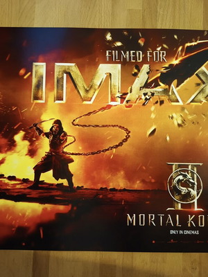 Mortal Kombat poster like new