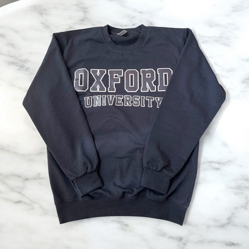 Oxford University sweatshirt like new, black, size L