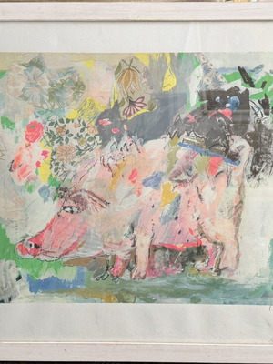 G. Kottis Silk Screen Print like new