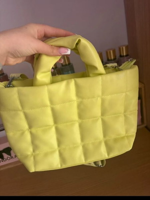 Handbag like new, summer pastel color