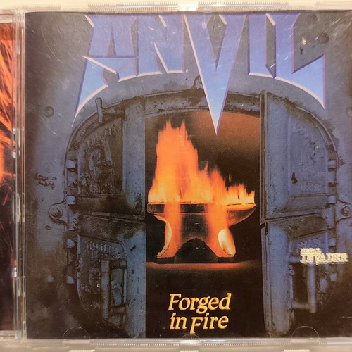 Anvil Forged in Fire CD metal reissue near mint