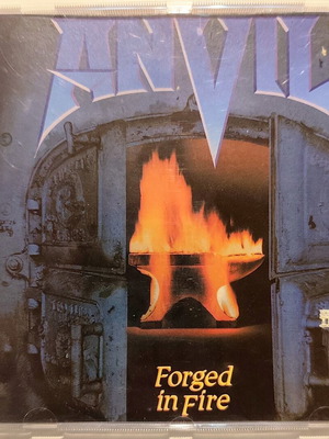 Anvil Forged in Fire CD metal reissue near mint