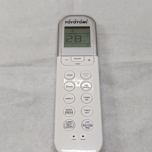 Toyotomi RG36A remote control used