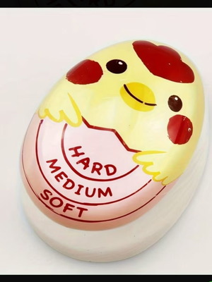Egg Boiling Timer with Color Change Indicator