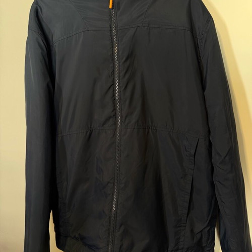 Timberland men's blue reversible jacket size Medium like new
