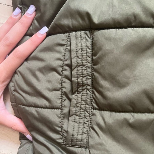 Men's sleeveless jacket in very good condition, green Zamberlan XS