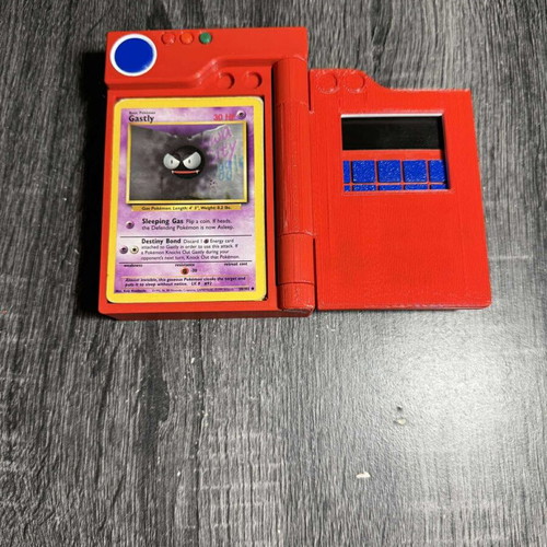 Pokedex Deck Box decorative custom made for 66 Pokemon cards
