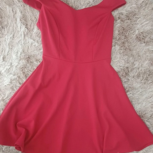 Red mini dress size medium like new