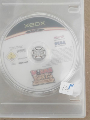 Worms Forts video game used for Xbox