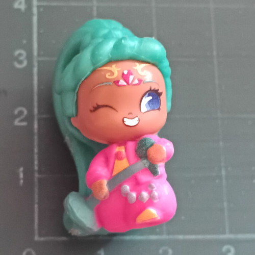 Zeta figure from Shimmer and Shine Teenie Genies by Fisher-Price / Mattel