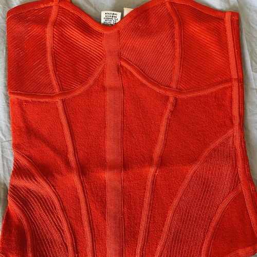Armani Exchange bandage top, red, size S