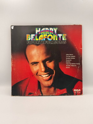 Harry Belafonte Favorite Folk Songs LP used