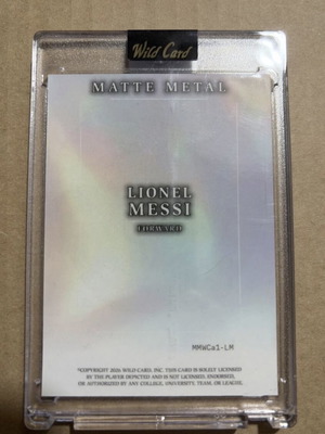 Messi /10 card used