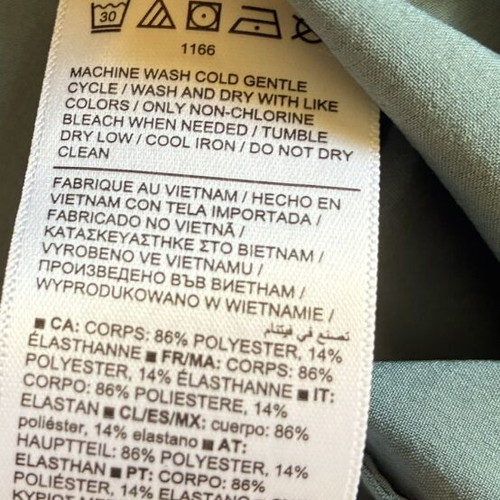 Athleta Everlasting Tank sleeveless button-up shirt size L, like new, grey green