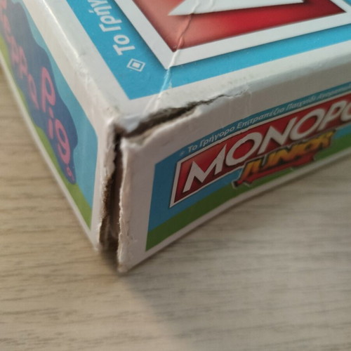 Monopoly Junior Peppa Pig Hasbro board game like new
