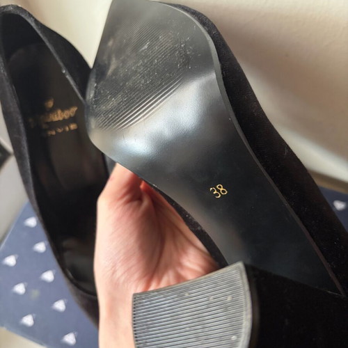 Mairiboo for Envie shoes like new, black velvet pumps size 38