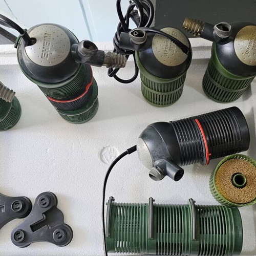 Eheim Aquaball and Pickup internal filters used, reliable German made
