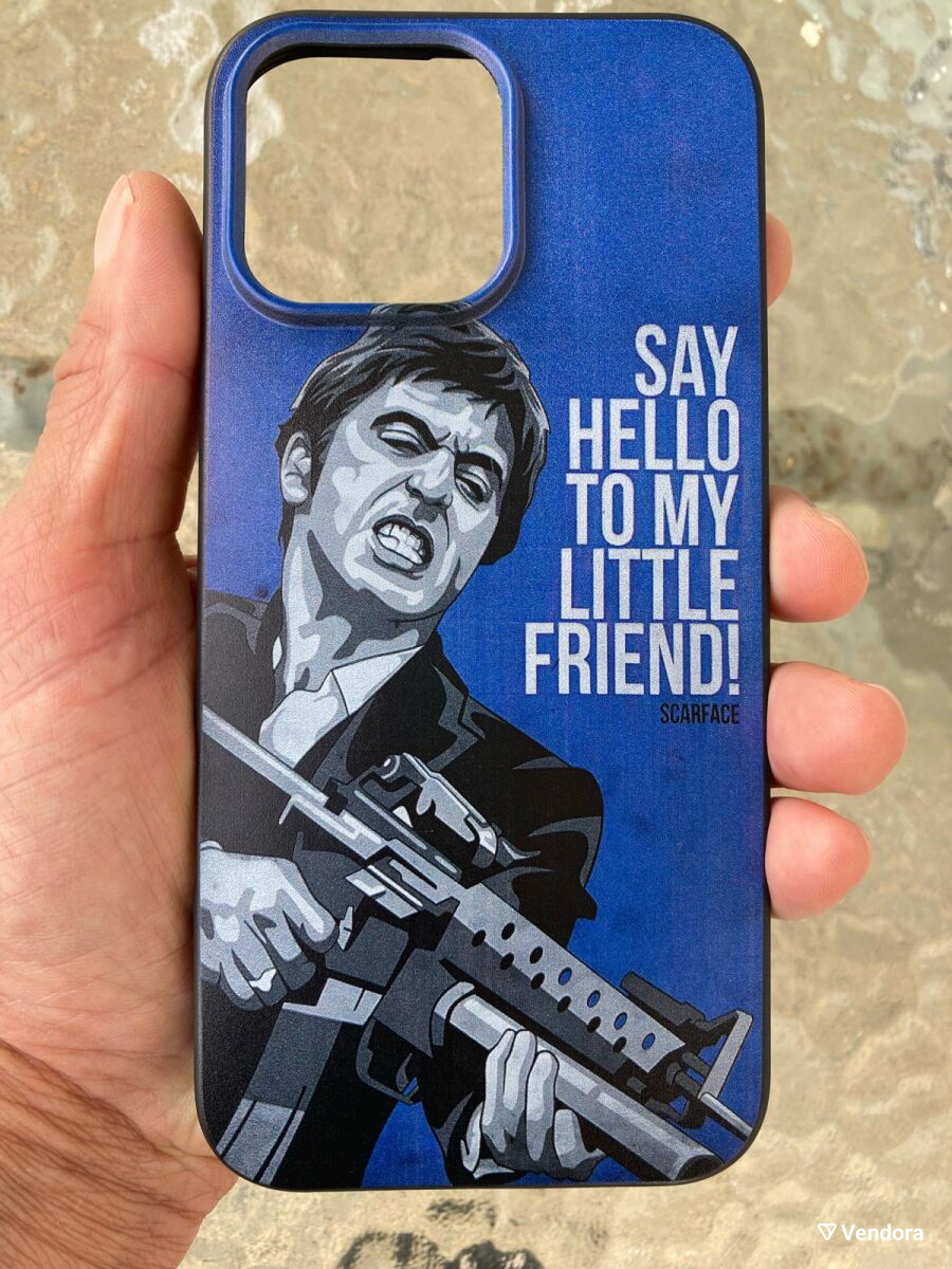 iPhone 16 Pro Max silicone case Scarface -  10,00 - Vendora.cy