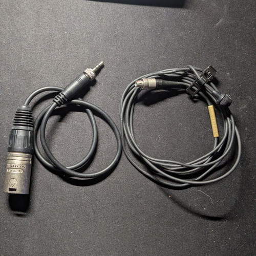 Sennheiser EW 500 Wireless System with Gold MKE 2-5 Microphone used